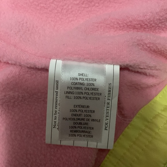 Rain jacket for girls! Size 3 in excellent used condition. - Picture 5 of 7